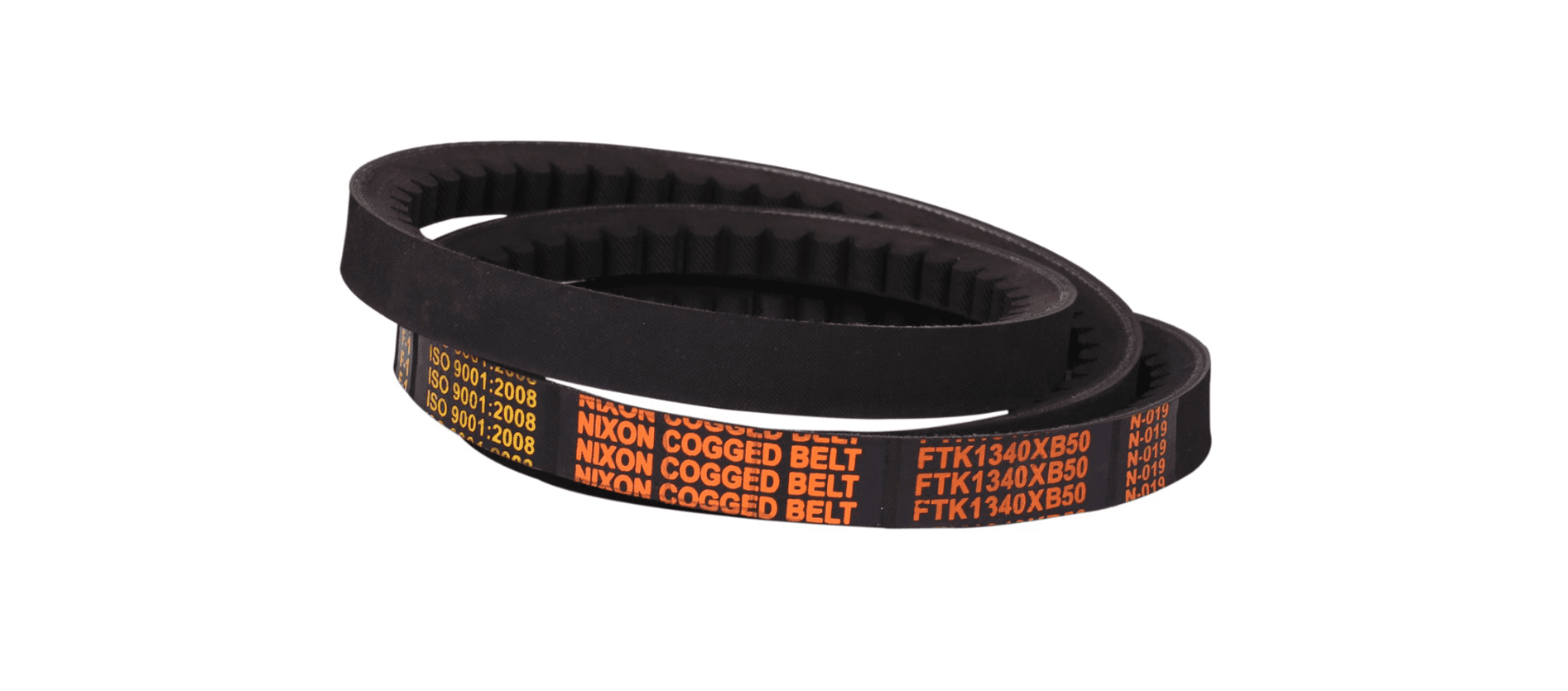 Raw Edge Cogged Belt