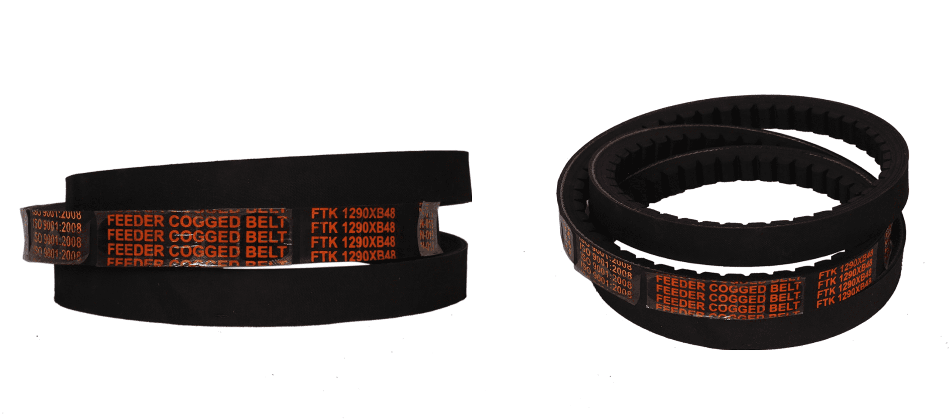 Raw Edge Cogged Belts